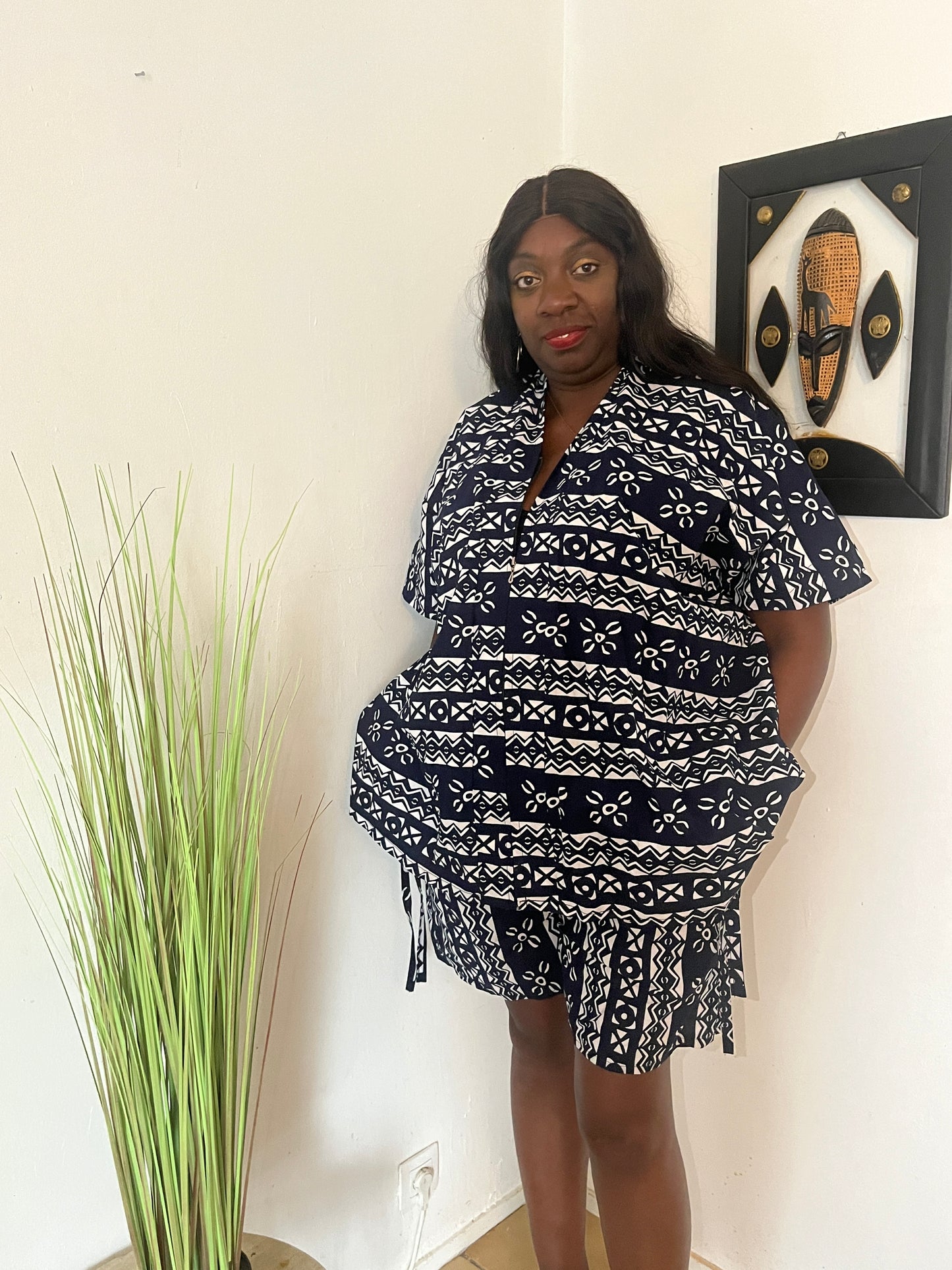 ENSEMBLE SHORT ET KIMONO