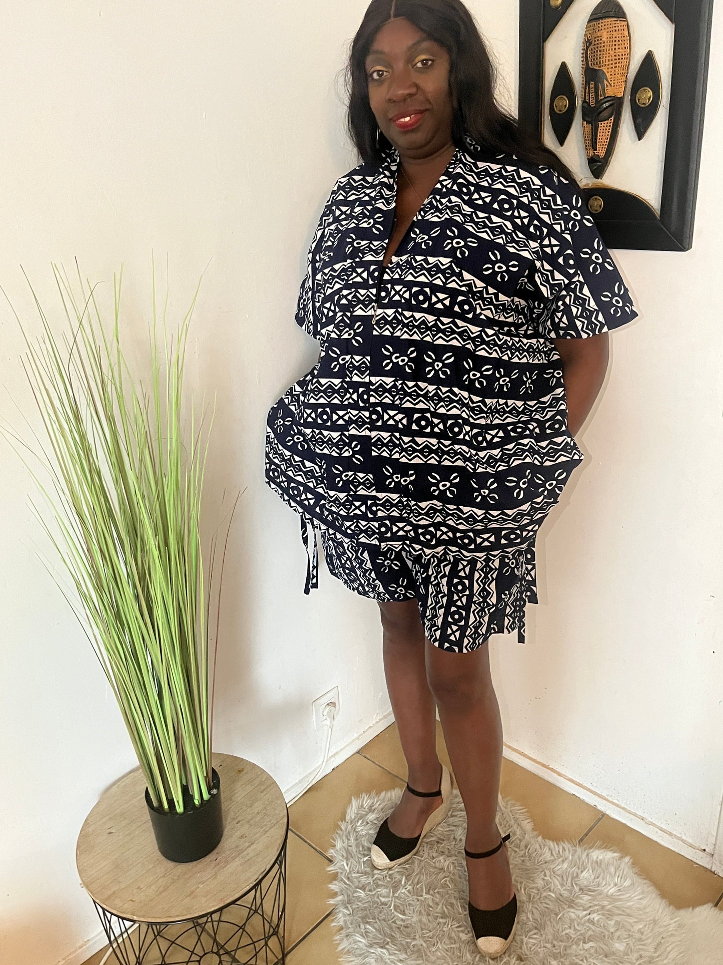 ENSEMBLE SHORT ET KIMONO