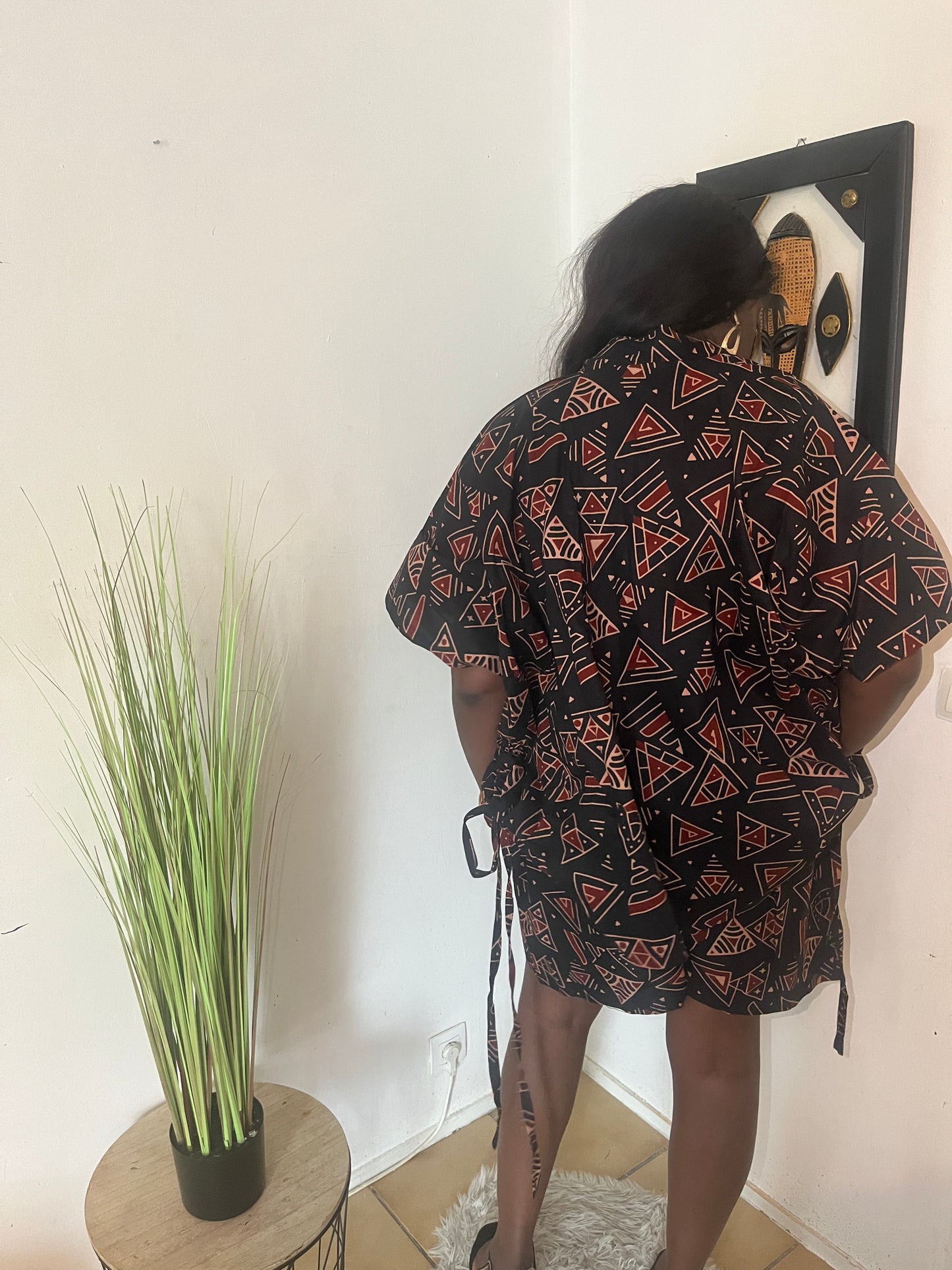 ENSEMBLE SHORT ET KIMONO