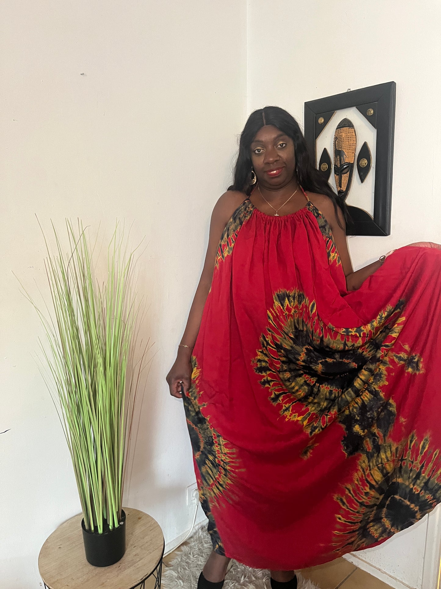 ROBE LONGUE EN KOKO DONDA