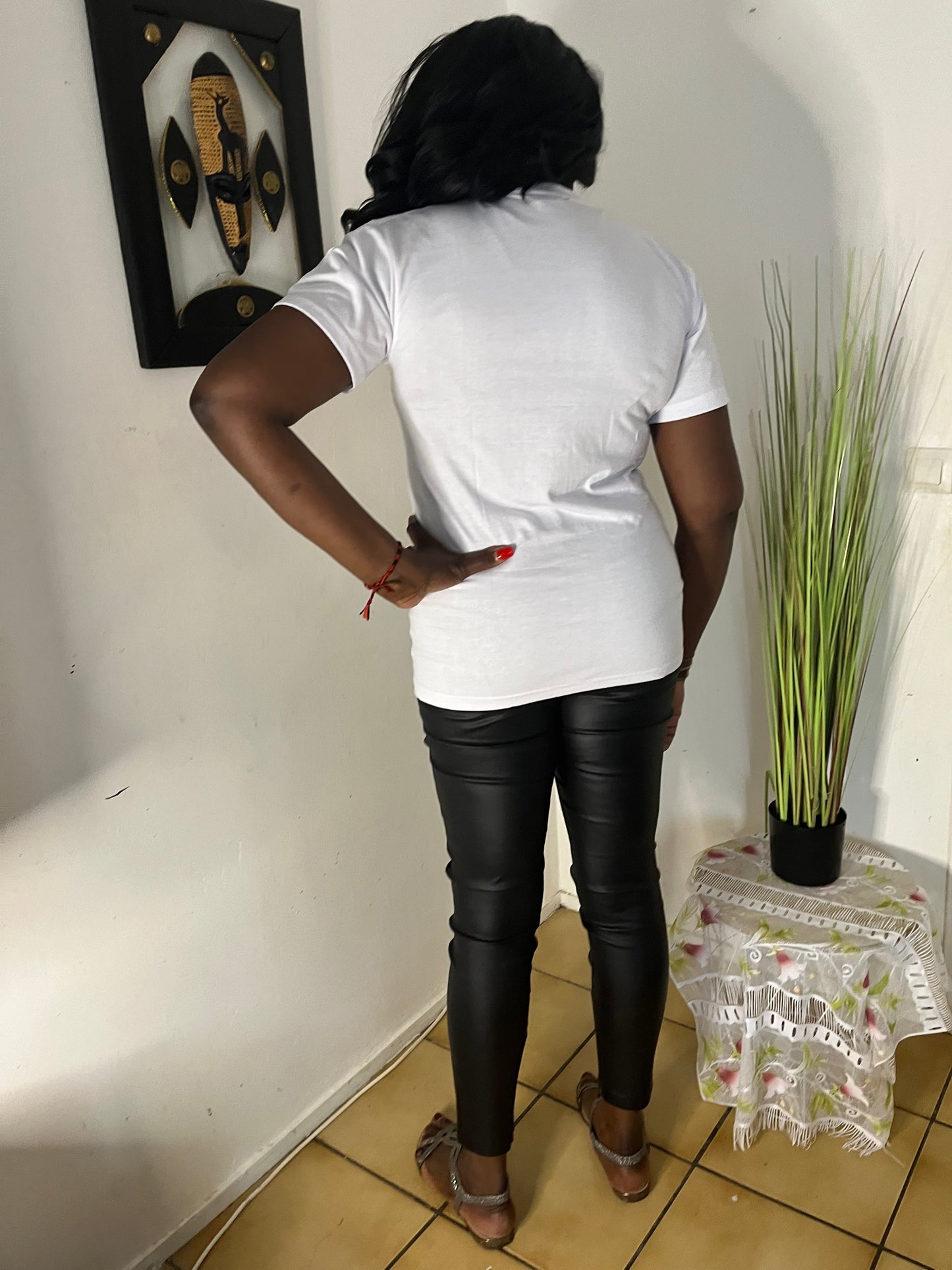 T-SHIRT MANCHE COURTE BLANC