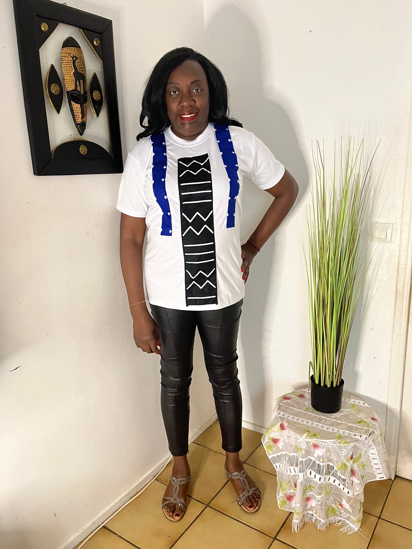 T-SHIRT MANCHE COURTE BLANC