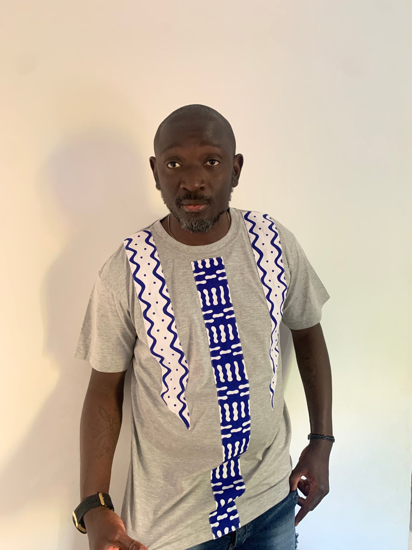 T-SHIRT MANCHE COURTE GRIS