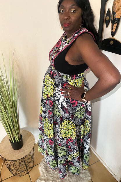 ROBE LONGUE EN PAGNE WAX