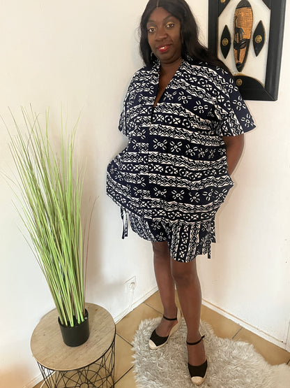 ENSEMBLE SHORT ET KIMONO
