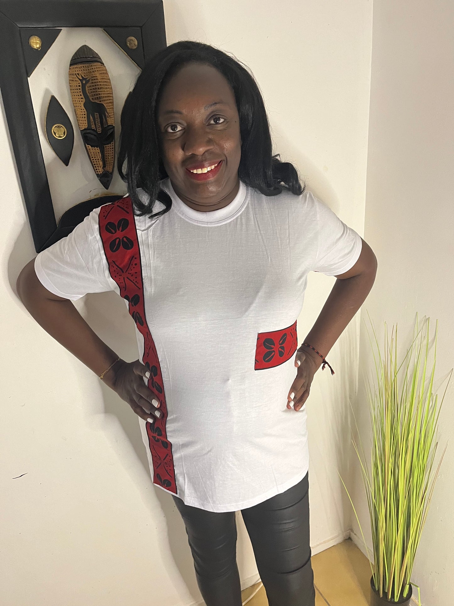 T-SHIRT MANCHE COURTE BLANC