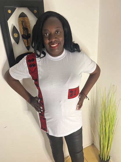 T-SHIRT MANCHE COURTE BLANC