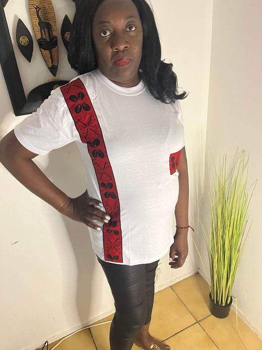 T-SHIRT MANCHE COURTE BLANC