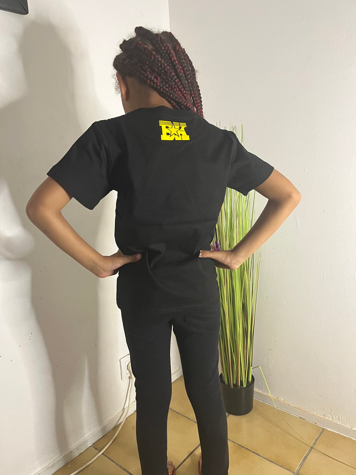 T-SHIRT MANCHE COURTE NOIR