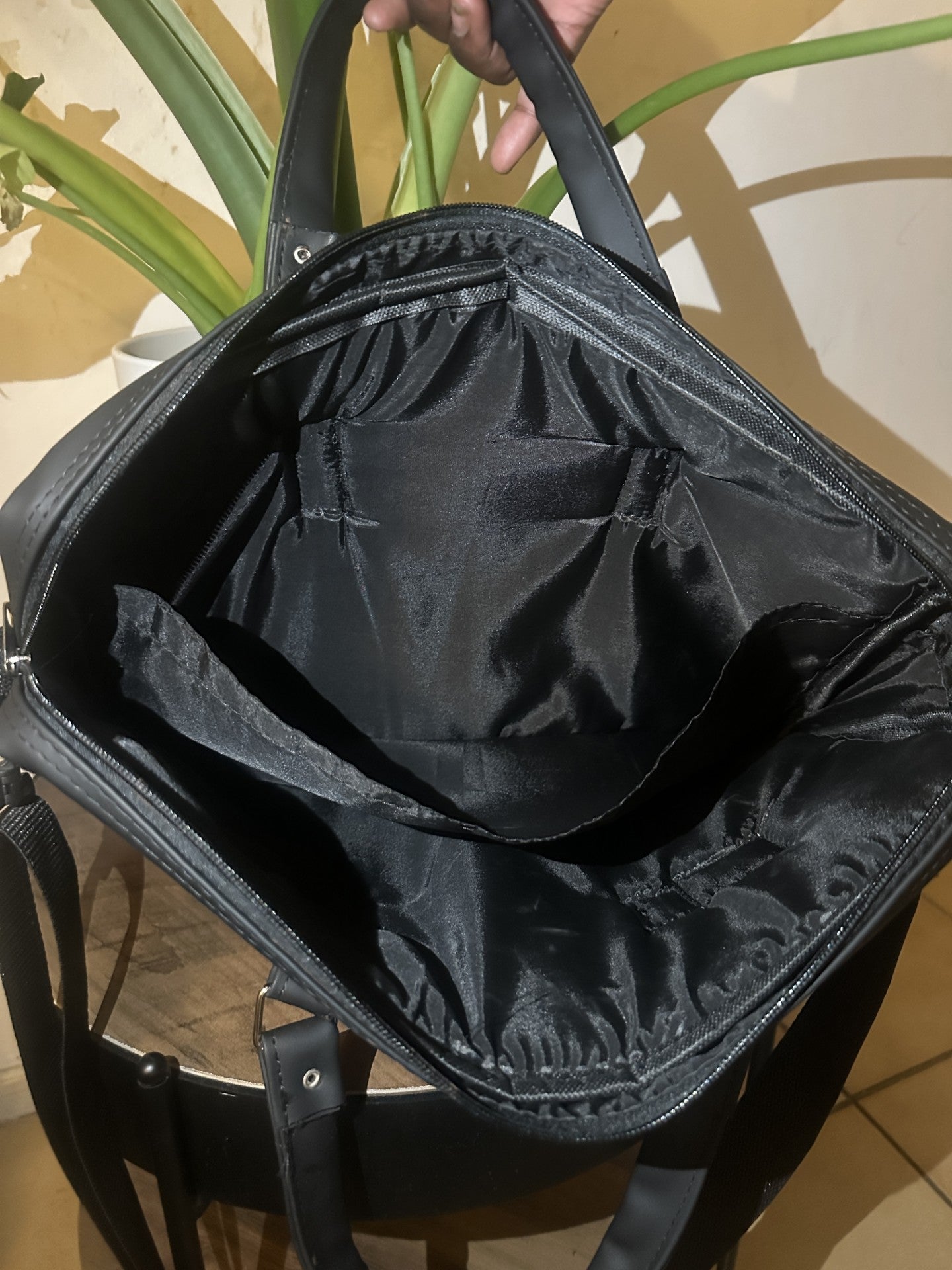 SAC D'ORDINATEUR EN PAGNE ANTIQUE ET SIMILICUIR